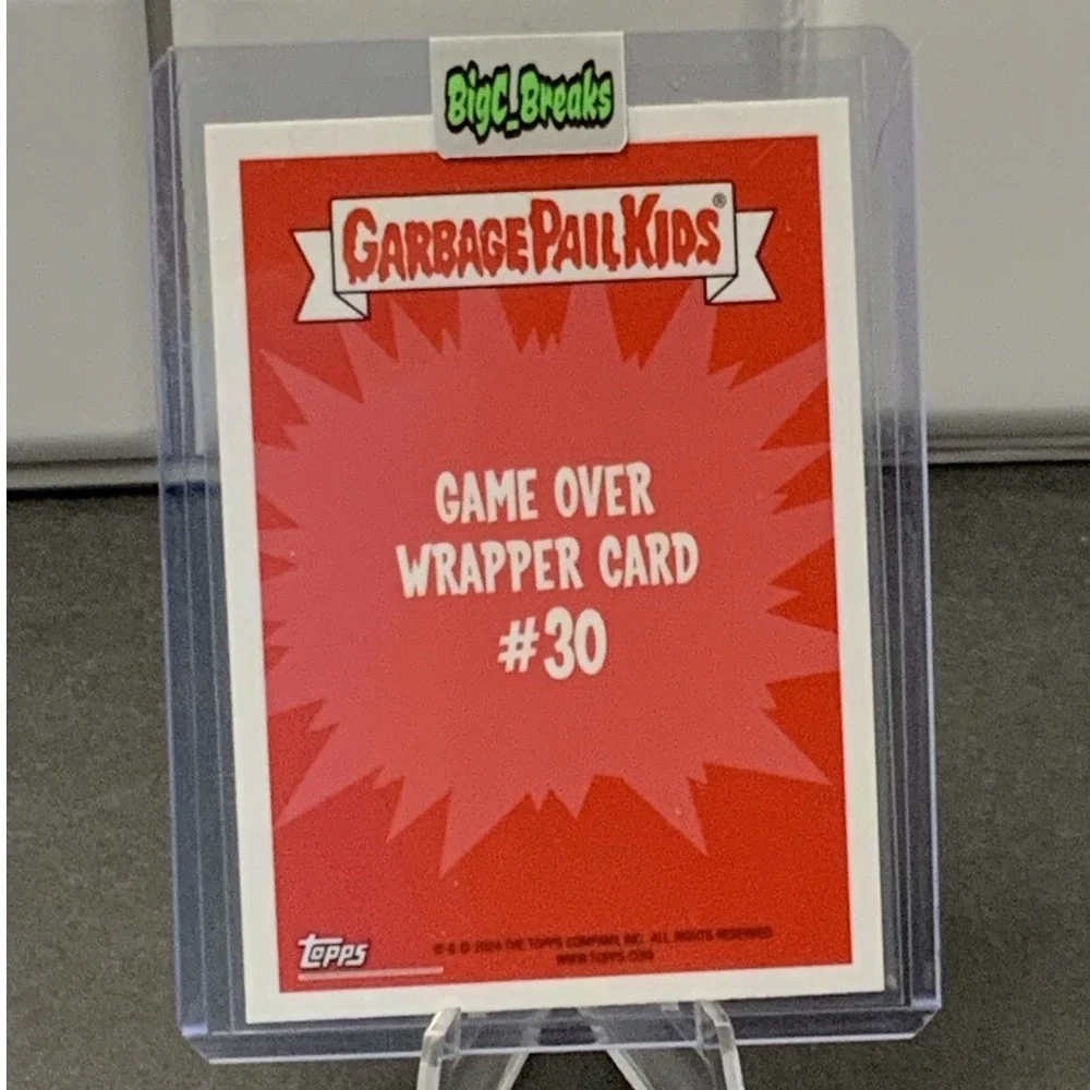 2024 Garbage Pail Kids‎ Game Over Level 6 Wrapper Card #30 GPK